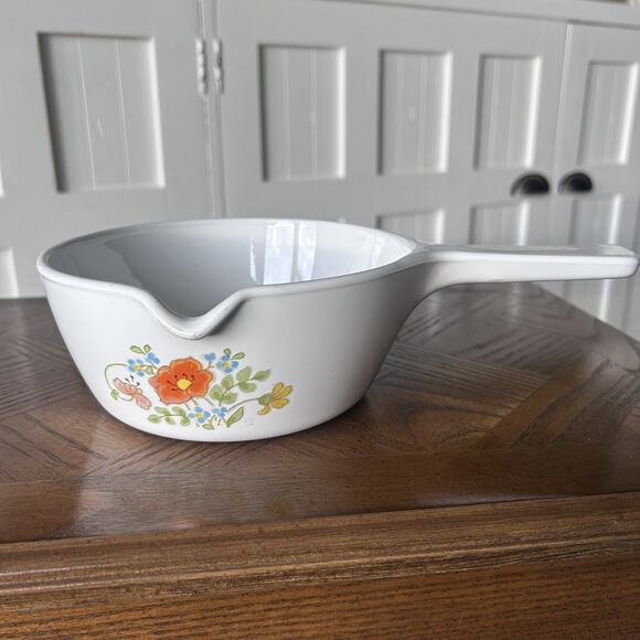 Corning Ware Wild Flower 2 Piece Menuette Set P-89-B, P-83-B - Picture 4 of 14